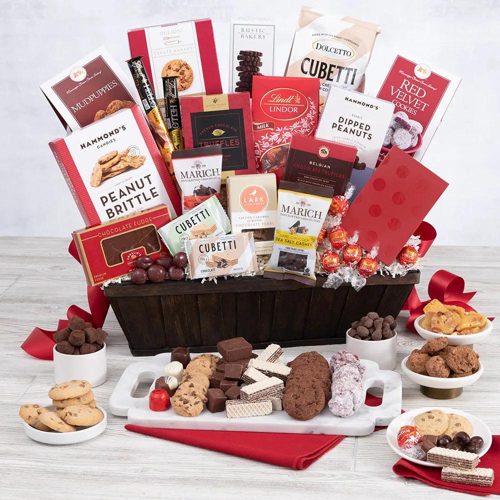 Chocaholic Splendor Ultimate Chocolate Gift Basket - The Gift Basket Company
