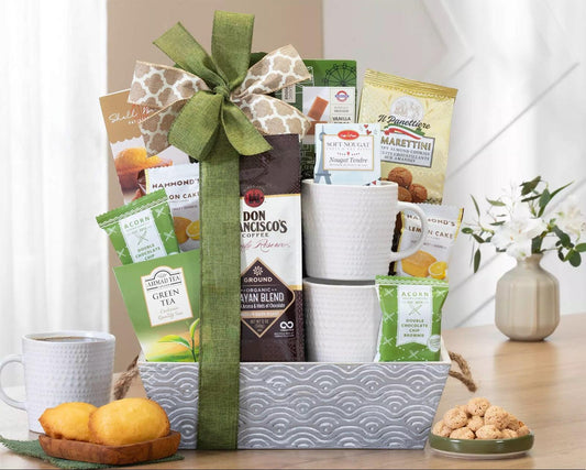 Coffee and Tea Duet Gift Basket - The Gift Basket Company