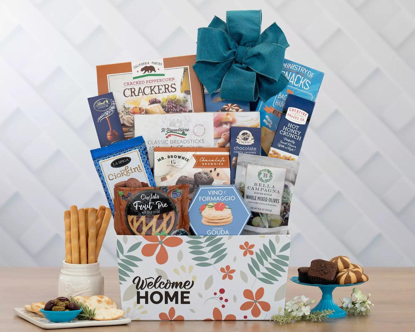 Gourmet Home Welcome Gift Box - The Gift Basket Company