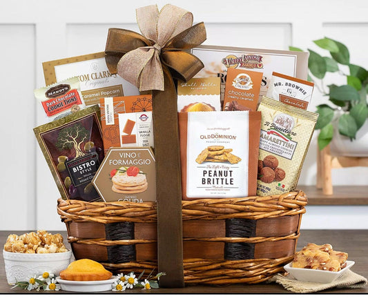 Gourmet Temptations Gift Basket - The Gift Basket Company