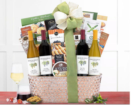 Grgich Hill Premium Four-Wine Collection - The Basket Company