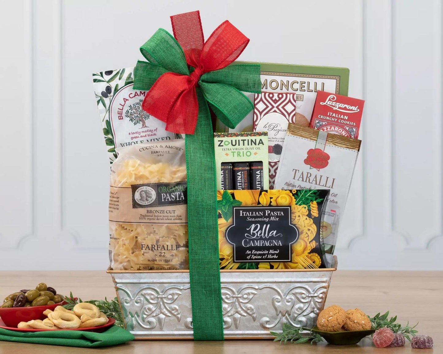 Italian Tradition Gift Basket - The Gift Basket Company