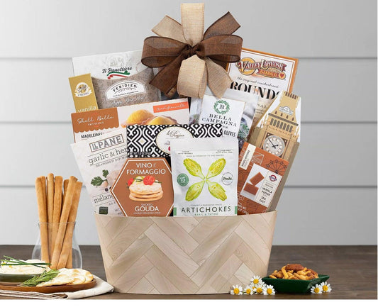 Savory Connoisseur Gift Basket - The Gift Basket Company