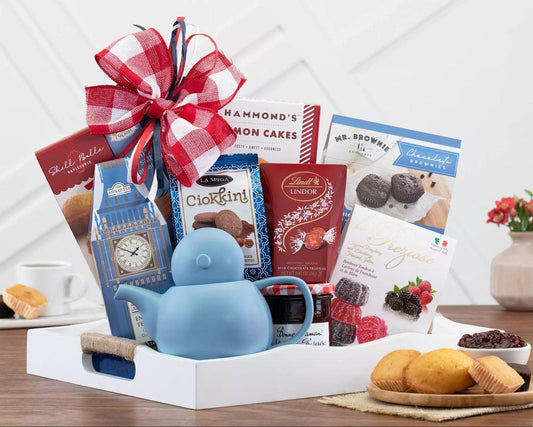 Tea Time Gourmet Gift Collection - The Gift Basket Company